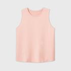 Women's Plus Size Pullover Jersey Tank Top - A New Day Light Pink 1x, Women's,