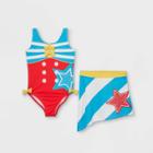 Jojo's Closet Girls' Jojo Siwa Sequin Star One Piece Swimsuit With