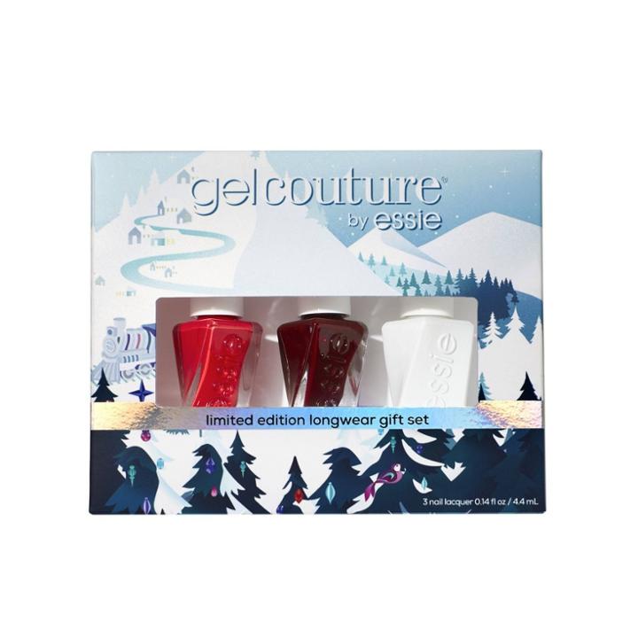 Essie Gel Couture, 8-free Vegan, Holiday Longwear Nail Polish Kit - The Essie Express: Reds That