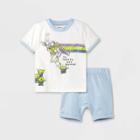 Toddler Boys' Disney Toy Story Top And Bottom Set - Beige
