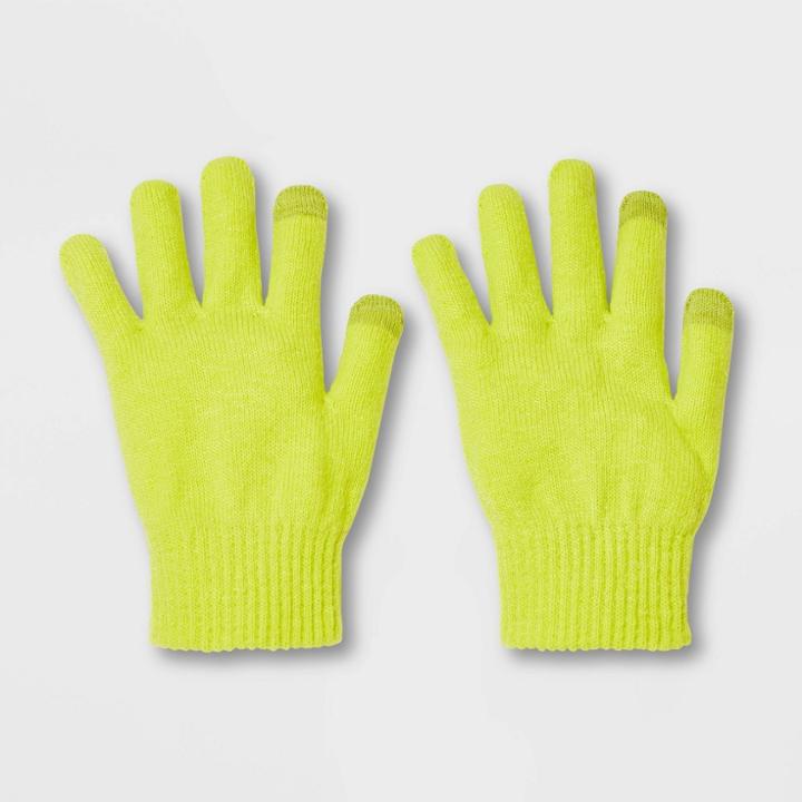 Women's Tech Touch Knit Gloves - Wild Fable