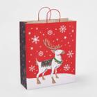Jumbo Reindeer Gift Bag - Wondershop