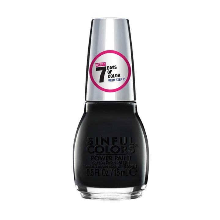 Sinful Colors Power Paint Nail Polish - Biker Jacket