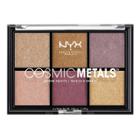 Nyx Professional Makeup Cosmic Metals Eyeshadow Palette - 0.04oz, Cosmic