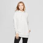 Women's Hoodie Tunic - A New Day Heather Gray