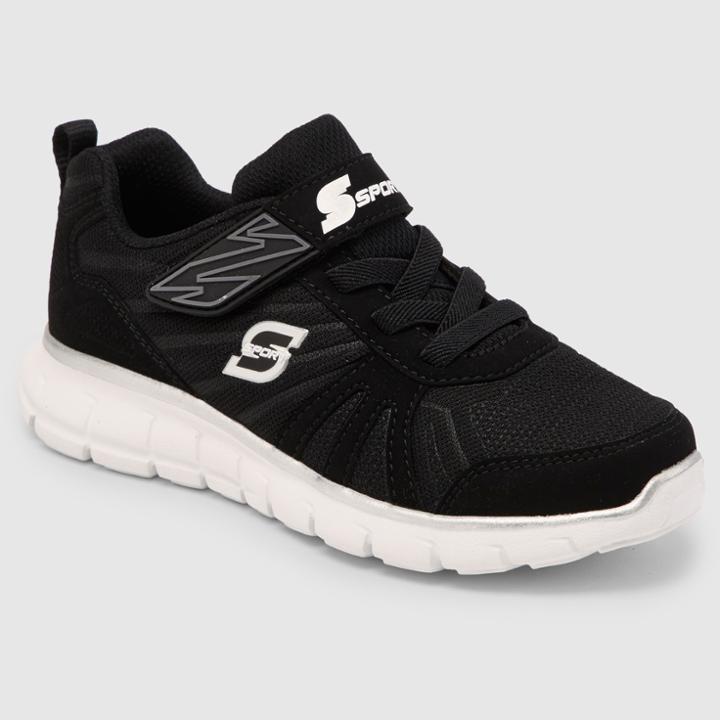 Boys' S Sport By Skechers Athan Performance Athletic Shoes - Black