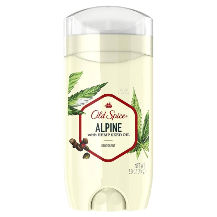 Old Spice Men's Deodorant Alpine With Hemp