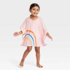 Toddler Girls' Rainbow Cover Up Dress - Cat & Jack Rainbow 12-18m, One Color