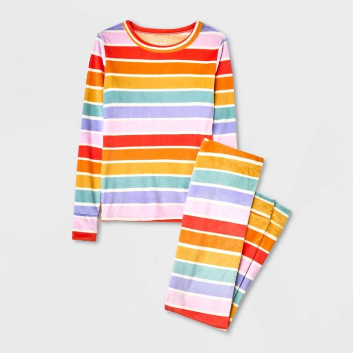 Girls' 2pc Long Sleeve Snuggly Soft Pajama Set - Cat & Jack