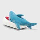 Kids' Knox Shark Loafer Slippers - Cat & Jack Blue