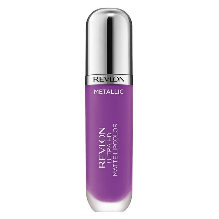 Revlon Ultra Hd Metallic Matte Lip Color 710 Dazzle - 0.2 Fl Oz,
