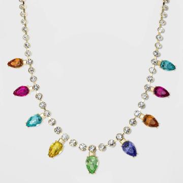 Sugarfix By Baublebar Christmas Lights Statement Necklace