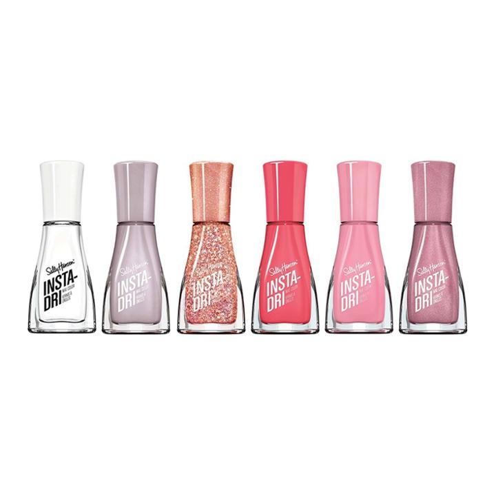 Sally Hansen Insta-dri Nail Color Spring Bundle - 6pc/0.31 Fl Oz Ea