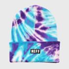 Neff Tie-dye Beanie - Blue