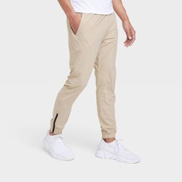 Men's Lightweight Tricot Joggers - All In Motion Confident Khaki S, Confident Green