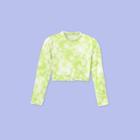 Girls' Long Sleeve Tie-dye Rash Guard Swim Shirt - More Than Magic