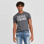Men's Short Sleeve Texas Strong Graphic T-shirt - Awake Gray