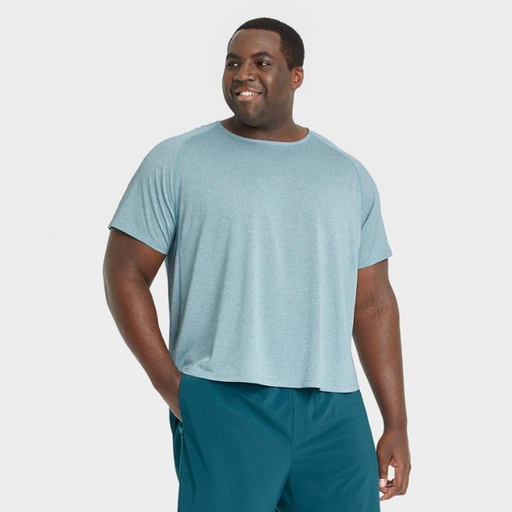Men's Big & Tall All In T-shirt - All In Motion Blue Heather