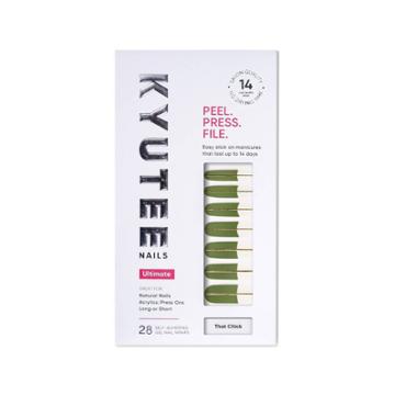 Kyutee Nails Peel. Press. File. Instant Gel Polish Manicure - That Chick