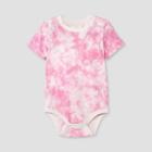 Baby Tie-dye Bodysuit - Cat & Jack Light Pink