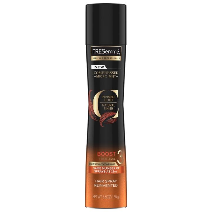 Tresemme Compressed Boost Hairspray Hold Level