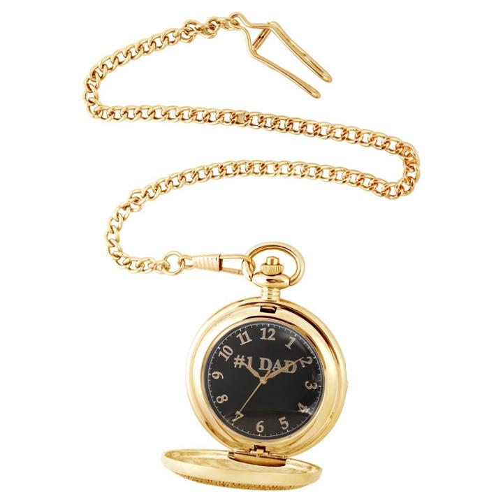 Target Men's Ewatchfactory Family Dad Pocket Watch - Gold