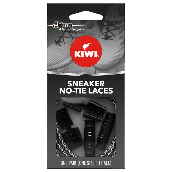 Kiwi Shoelaces Laces- No Tie White