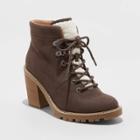 Women's Tipper Heeled Hiking Boots - Universal Thread Gray