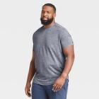 Men's Short Sleeve Soft Gym T-shirt - All In Motion Navy