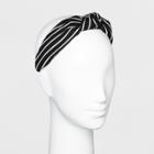 Striped Headband - A New Day Black/white