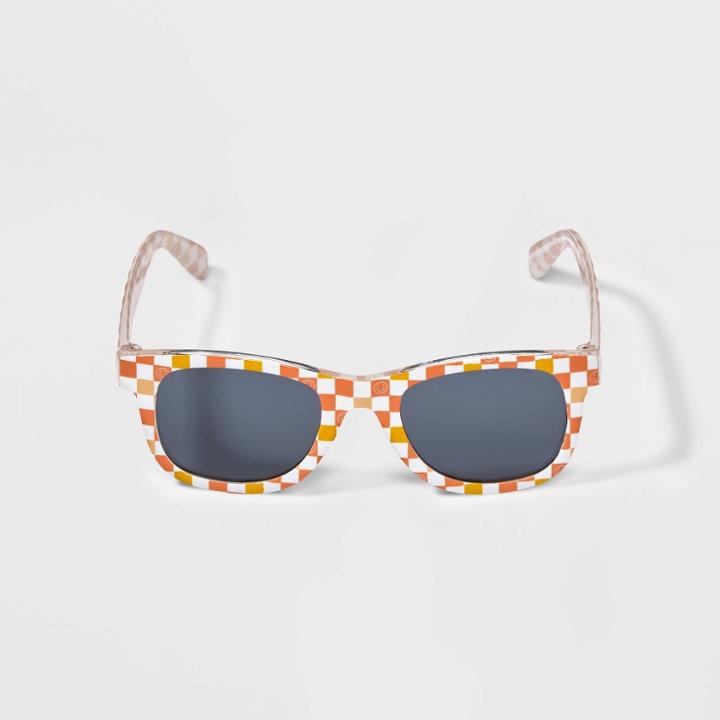 Toddler Checkered Sunglasses - Cat & Jack Orange