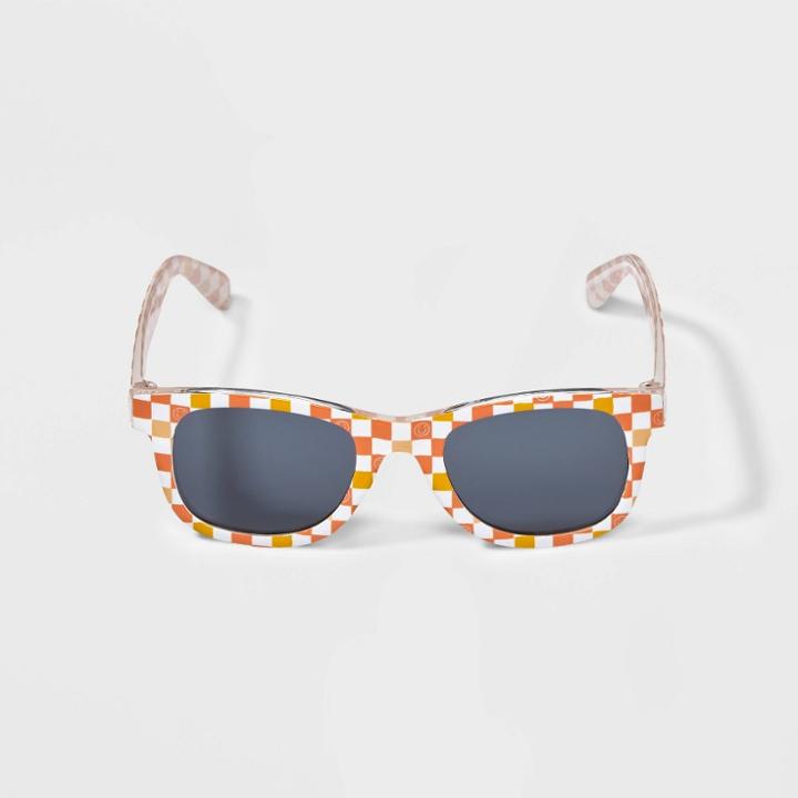 Toddler Checkered Sunglasses - Cat & Jack Orange