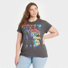 Women's Mary J Blige Plus Size Short Sleeve Graphic T-shirt - Charcoal Gray