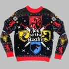Men's Game Of Thrones Joy To The Realm Crewneck Ugly Sweater - Black