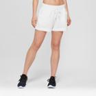 Women's Authentic Fleece Sweatpants Shorts - C9 Champion White