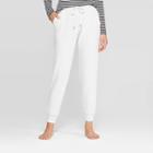 Women's Beautifully Soft Fleece Lounge Jogger Pants - Stars Above Heather Gray