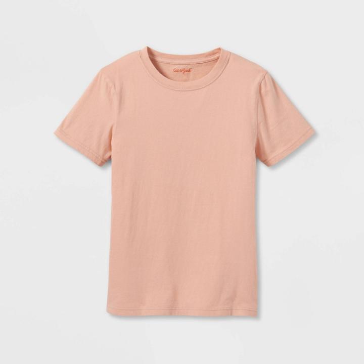 Kids' Short Sleeve Graphic T-shirt - Cat & Jack Blush