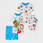 Toddler Boys' 4pc Cocomelon Come On Let's Play Pajama