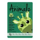 Masque Bar Animalz Green Giraffe