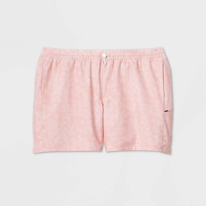 Men's Quick-dry Board Shorts - All In Motion Pink S, Men's,