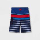 Plusboys' Striped Swim Trunks - Cat & Jack Blue/red