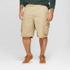 Men's Big & Tall 11 Cargo Shorts - Goodfellow & Co Tan 54,