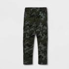 Boys' Stretch Pull-on Cargo Jogger Fit Pants - Cat & Jack Camo Green