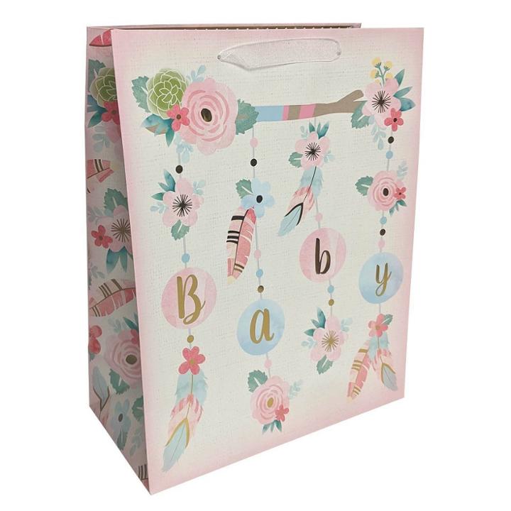 Spritz Medium Boho Baby Gift Bag -