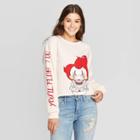 Warner Bros. Women's You'll Float Too It Cropped Sweater (juniors') - White