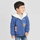 Toddler Boys' Nickelodeon Paw Patrol Hooded Sweatshirt - Navy 3t, Boy's, Blue