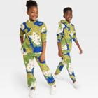 Little Giants Giant Shorties Black History Month Kids' Athletic Jogger Pants - Green Camouflage