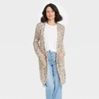 Women's Duster Cardigan - Knox Rose Spacedye S, Multicolor