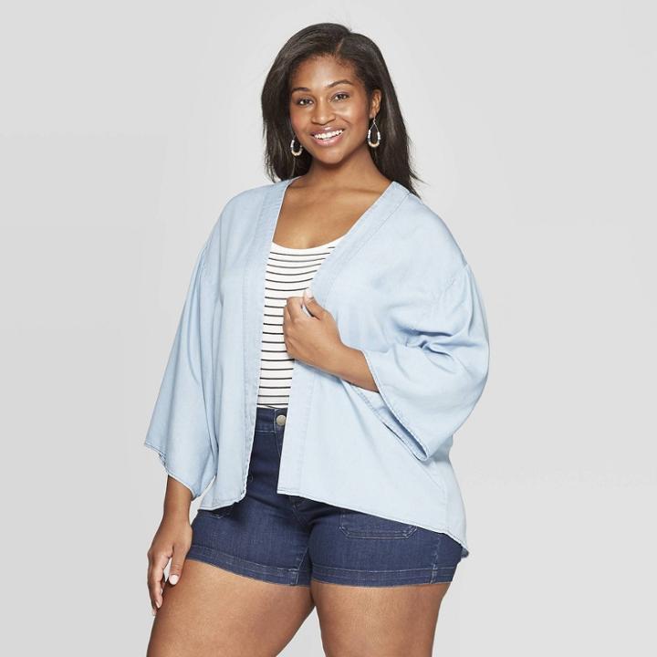 Women's Plus Size Kimono - Universal Thread