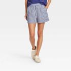 Women's High-rise Pull-on Shorts - Universal Thread Blue